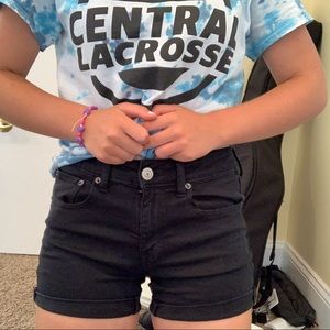 American Eagle Black Shorts